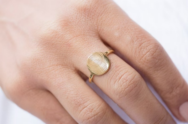 انگشتر اثر انگشت