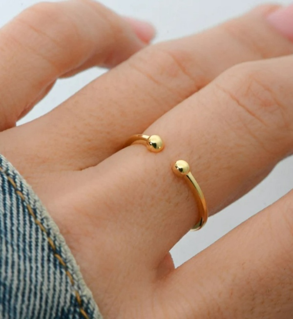 انگشتر حلقه باز