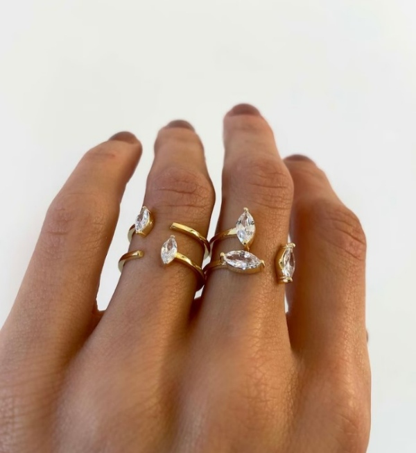 انگشتر حلقه باز