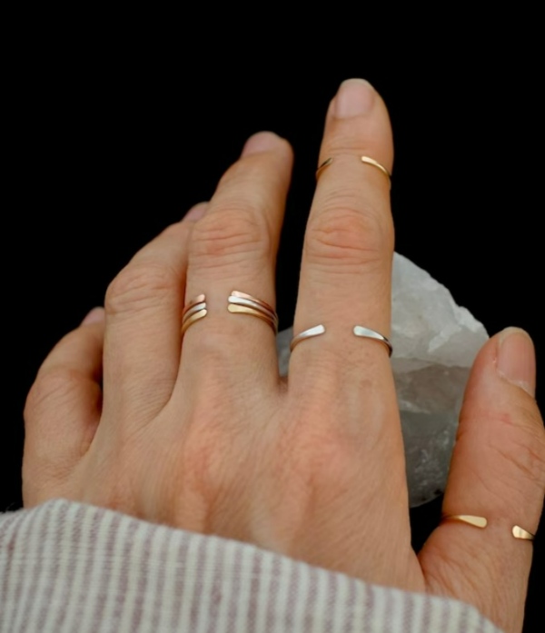 انگشتر حلقه باز