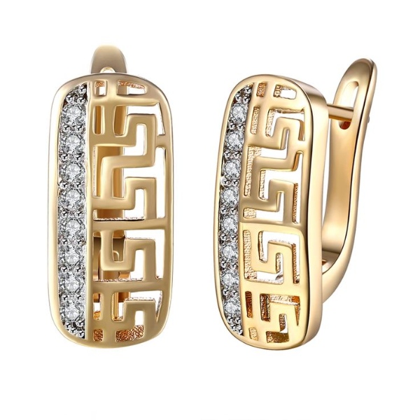 گوشواره نگین‌دار ورساچه زیبا