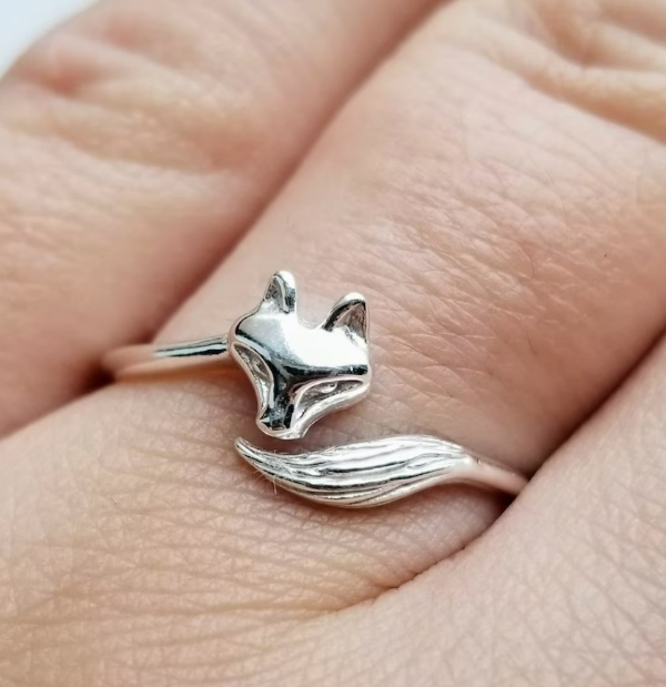 انگشتر طرح روباه