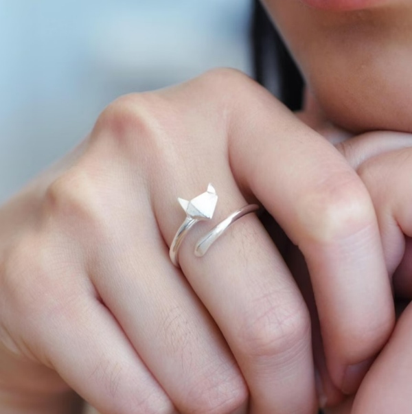 انگشتر طرح روباه