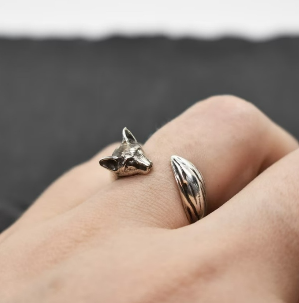 انگشتر طرح روباه