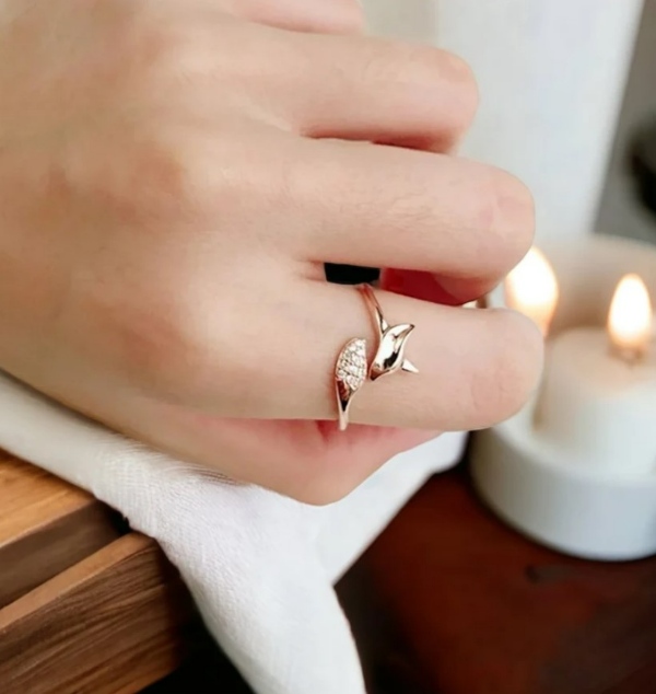 انگشتر طرح روباه