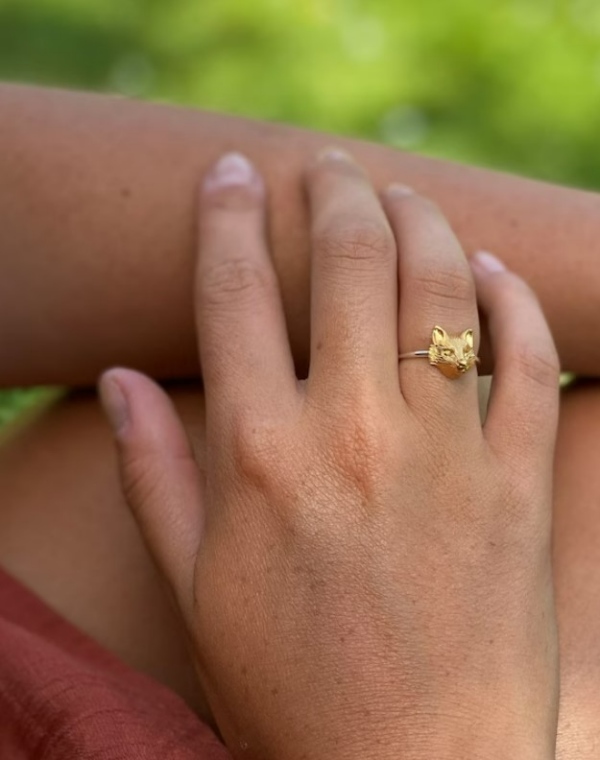 انگشتر طرح روباه