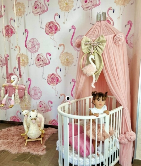کاغذ دیواری دخترانه