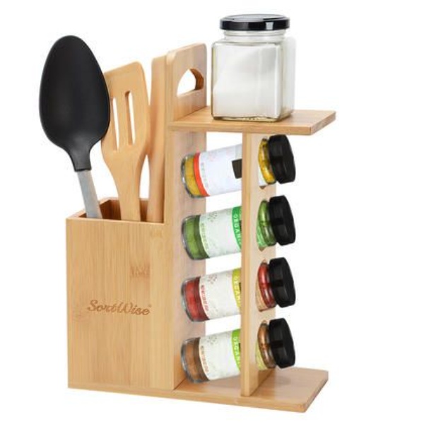 جاادویه‌ای و جا کفگیری چوبی زیبا