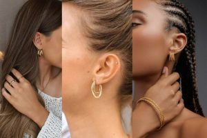 گوشواره چند حلقه ای