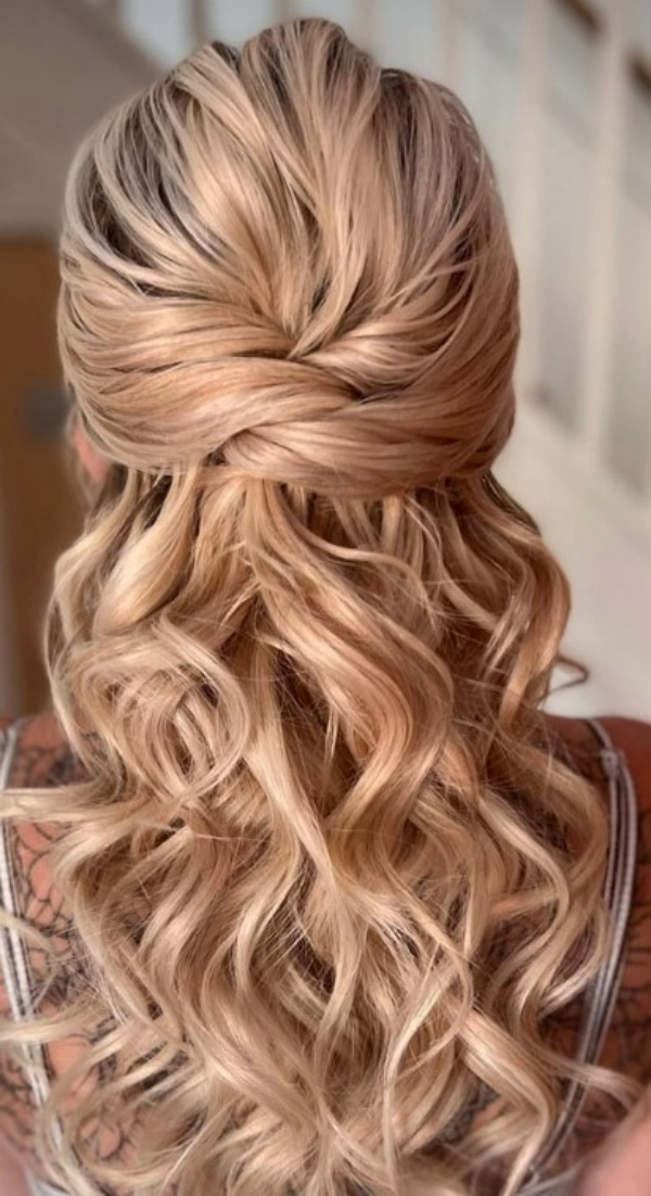 مدل مو نیمه باز