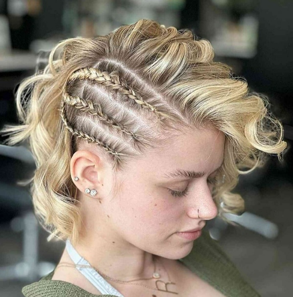 مدل موی زنانه وایکینگی