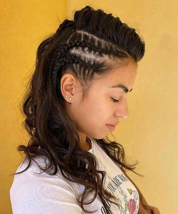 مدل موی زنانه وایکینگی