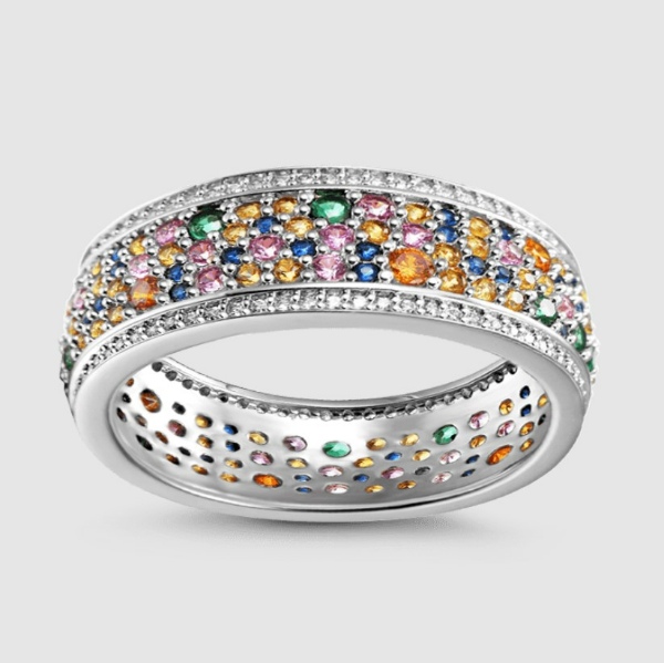 انگشتر زنانه هفت نگین