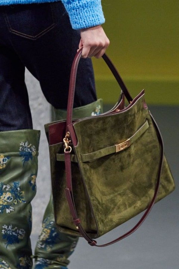 کیف چرم و جیر جذاب زنانه زیبا