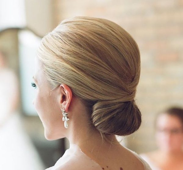 مدل موی شینیون ساده و مینیمال زیبا