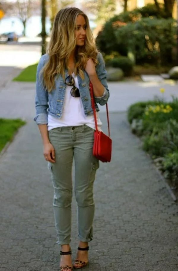 شلوار کارگو اسکینی