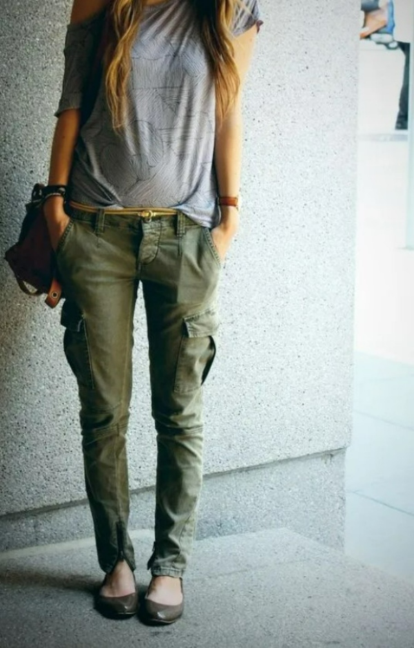 شلوار کارگو اسکینی