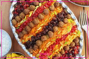 طرز تهیه هویج پلوی مجلسی
