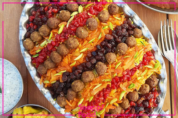 طرز تهیه هویج پلوی مجلسی