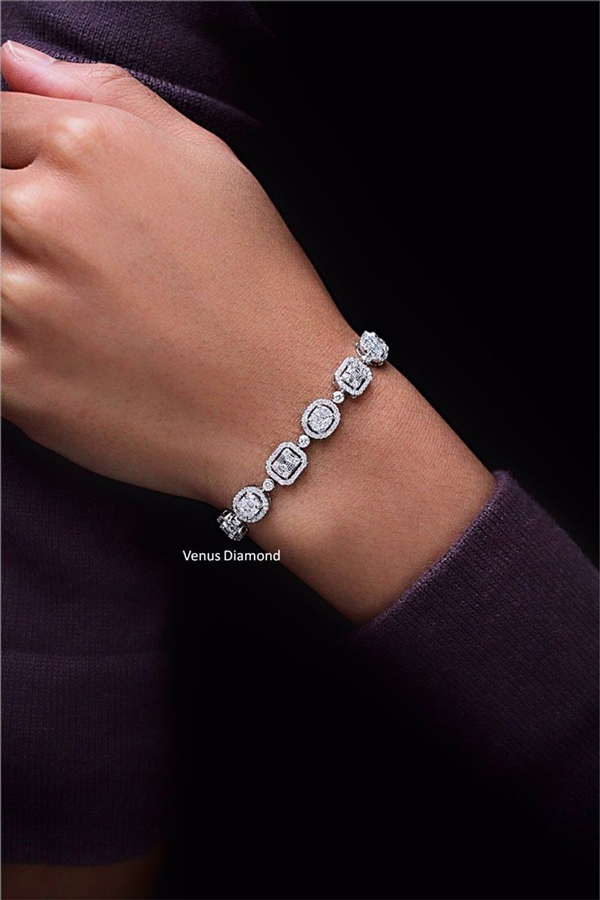 مدل دستبند تنیسی الماسی زیبا
