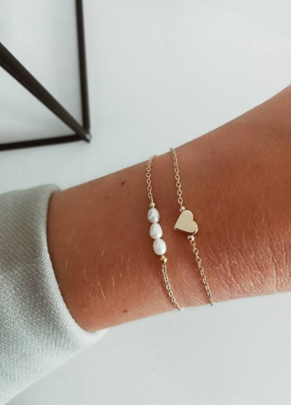 دستبند طلای مروارید