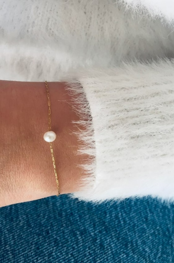 دستبند طلای مروارید