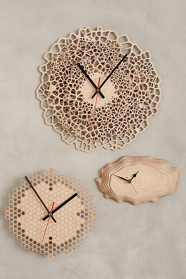 مدل جدید ساعت چوبی مدرن و جذاب زیبا