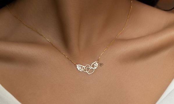 گردنبند جذاب قلبی ولنتاین زیبا