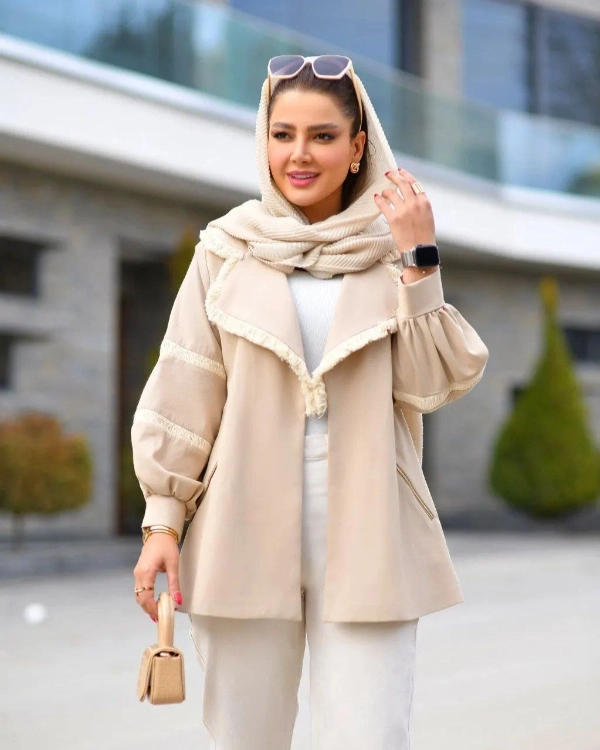 مانتو زنانه بهاری مناسب برای عید زیبا
