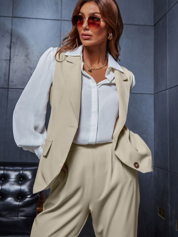 مدل جلیقه و شومیز مجلسی بهاری زیبا