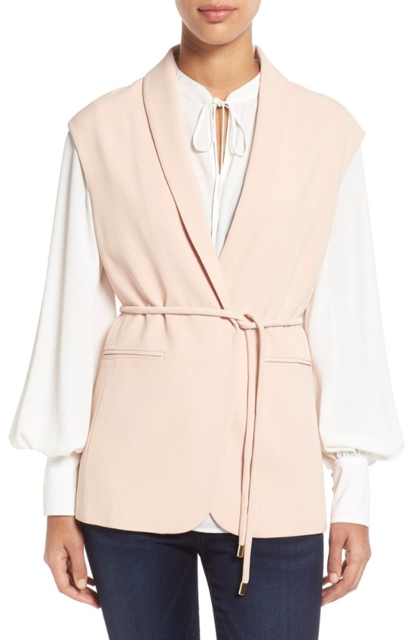 وست صورتی با شومیز دخترانه زیبا