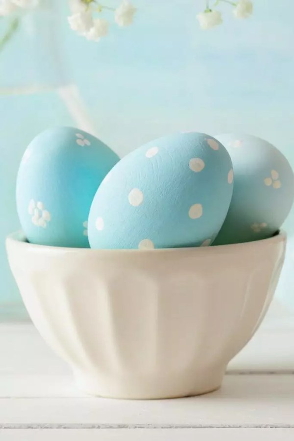 تخم مرغ نقاشی شده ساده