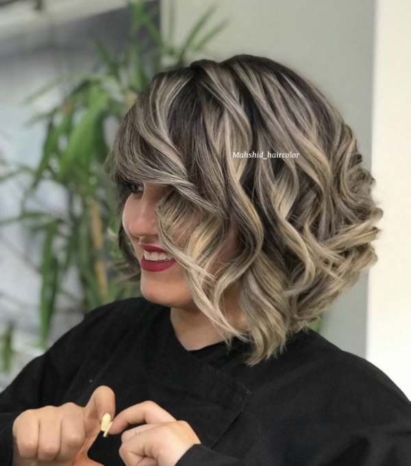 مدل هایلایت کنفی کاهی بهاری زیبا