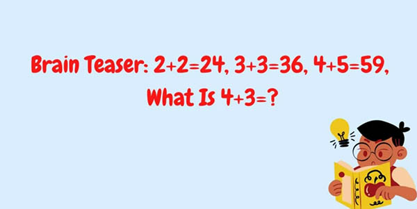 معمای =۴+۳