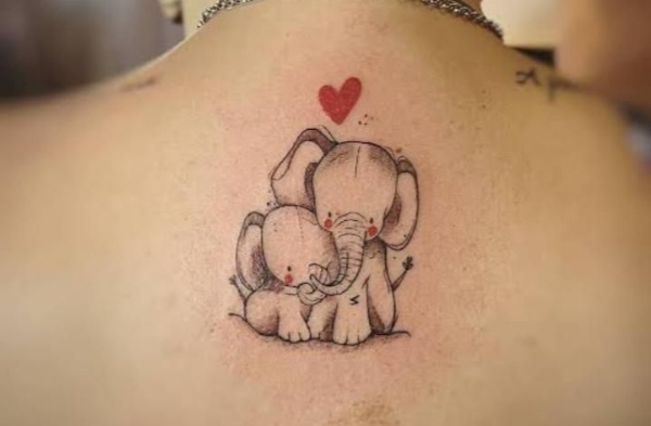 تتوی فیل و قلب