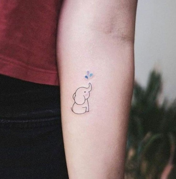 تتو فیل آب پاش