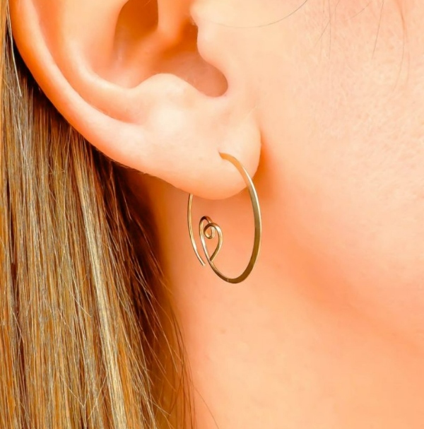 گوشواره مارپیچی