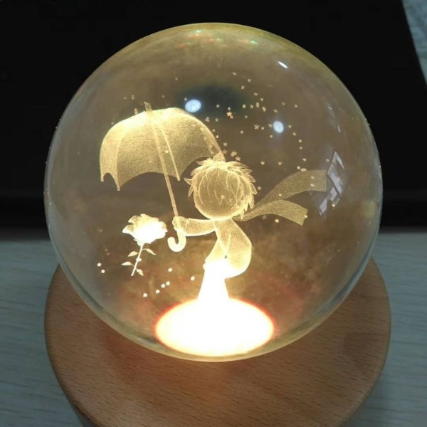 مدل چراغ خواب شازده کوچولو حبابی زیبا