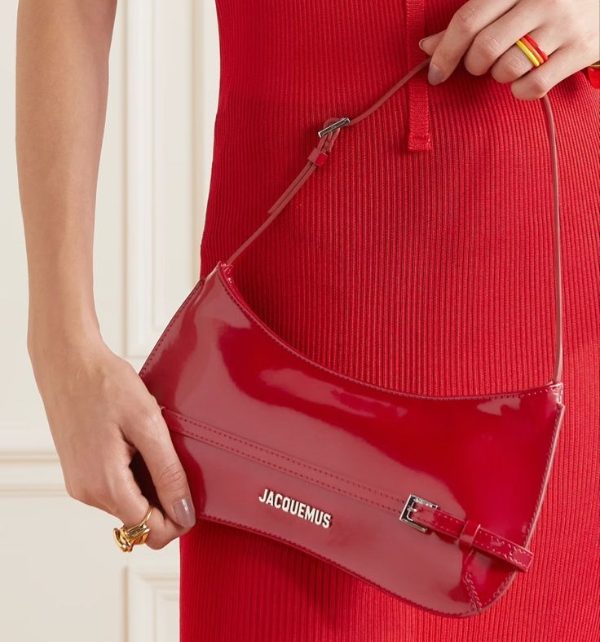 مدل کیف مجلسی براق قرمز زیبا