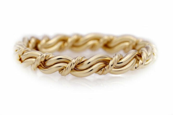 مدل حلقه طلای زنانه ظریف زیبا