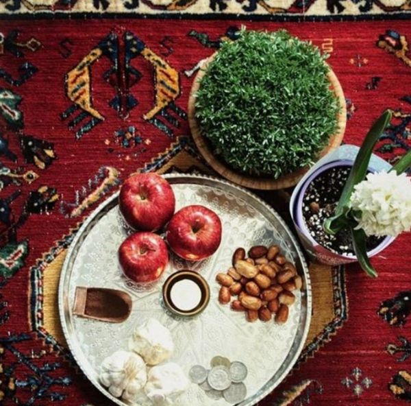 هفت سین در یک سینی