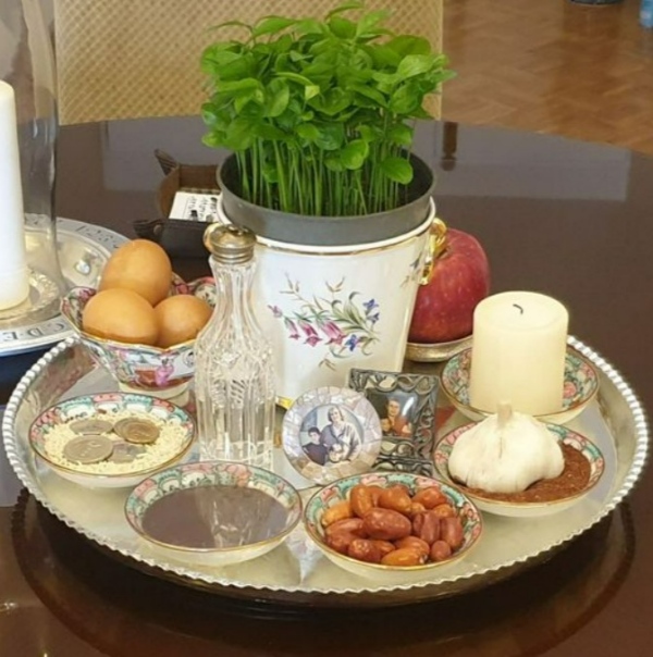 هفت سین در یک سینی