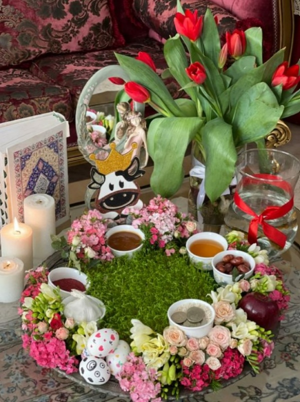 هفت سین در یک سینی
