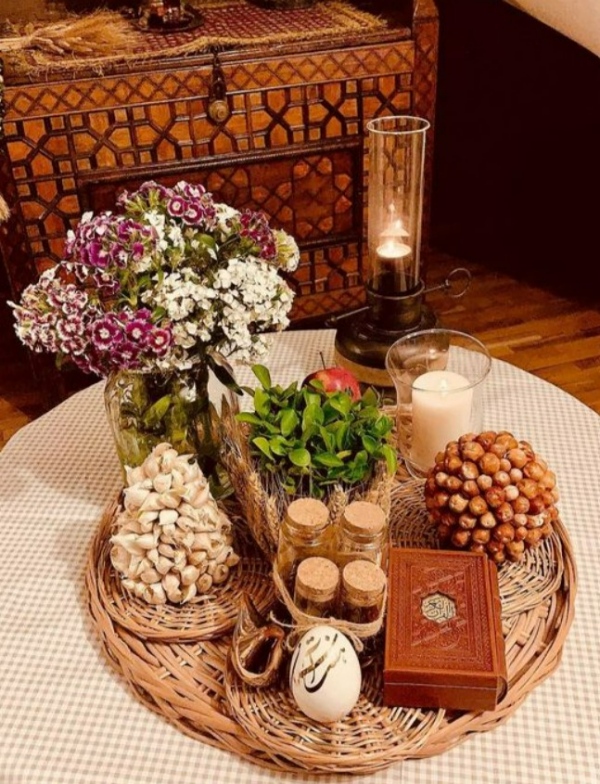 هفت سین در یک سینی