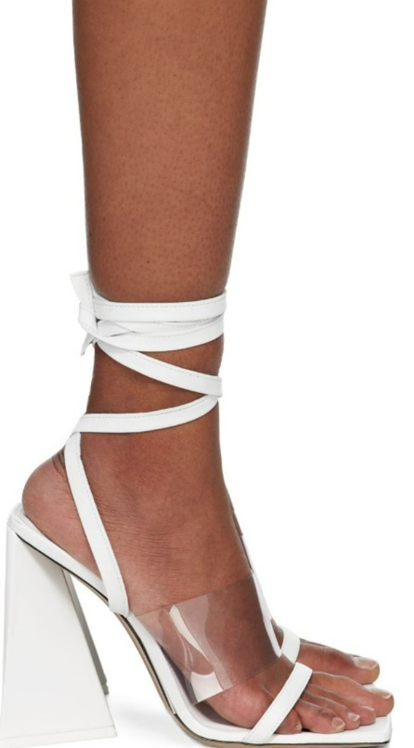 صندلهای پاشنه شیشهای