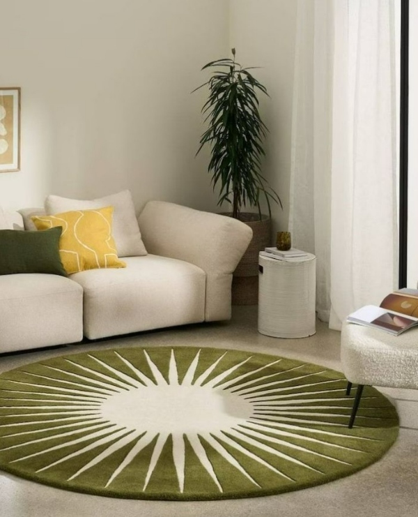 فرش دایره ای