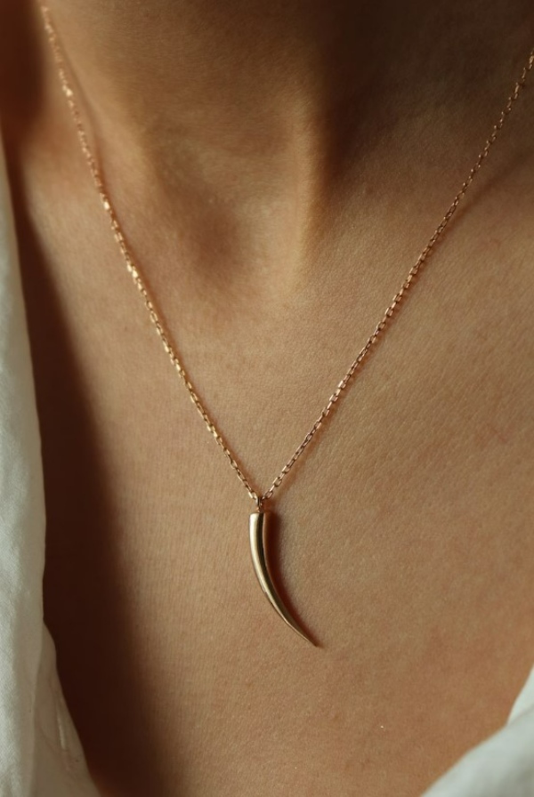 گردنبند طلای عاج فیل