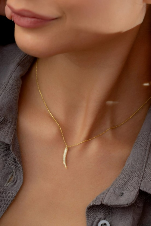 گردنبند طلای عاج فیل