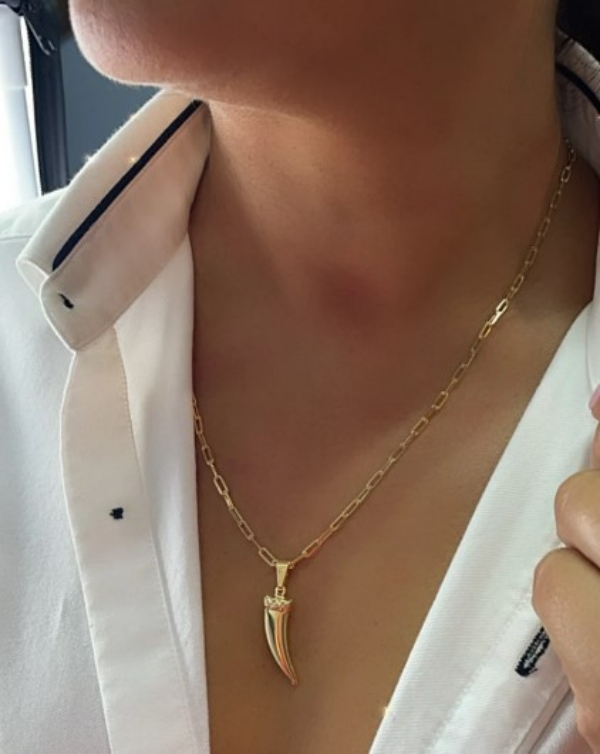 گردنبند طلای عاج فیل