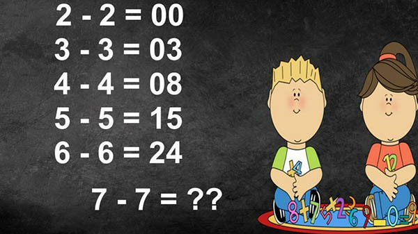 معمای ریاضی ۷ – ۷